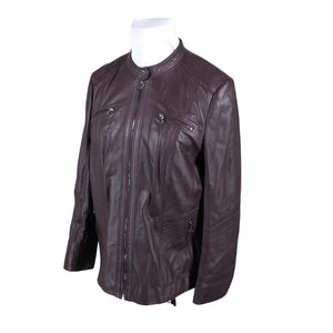Unisex Gerry Weber - Nahktagi, suurus 48 - Veinipunane (3)