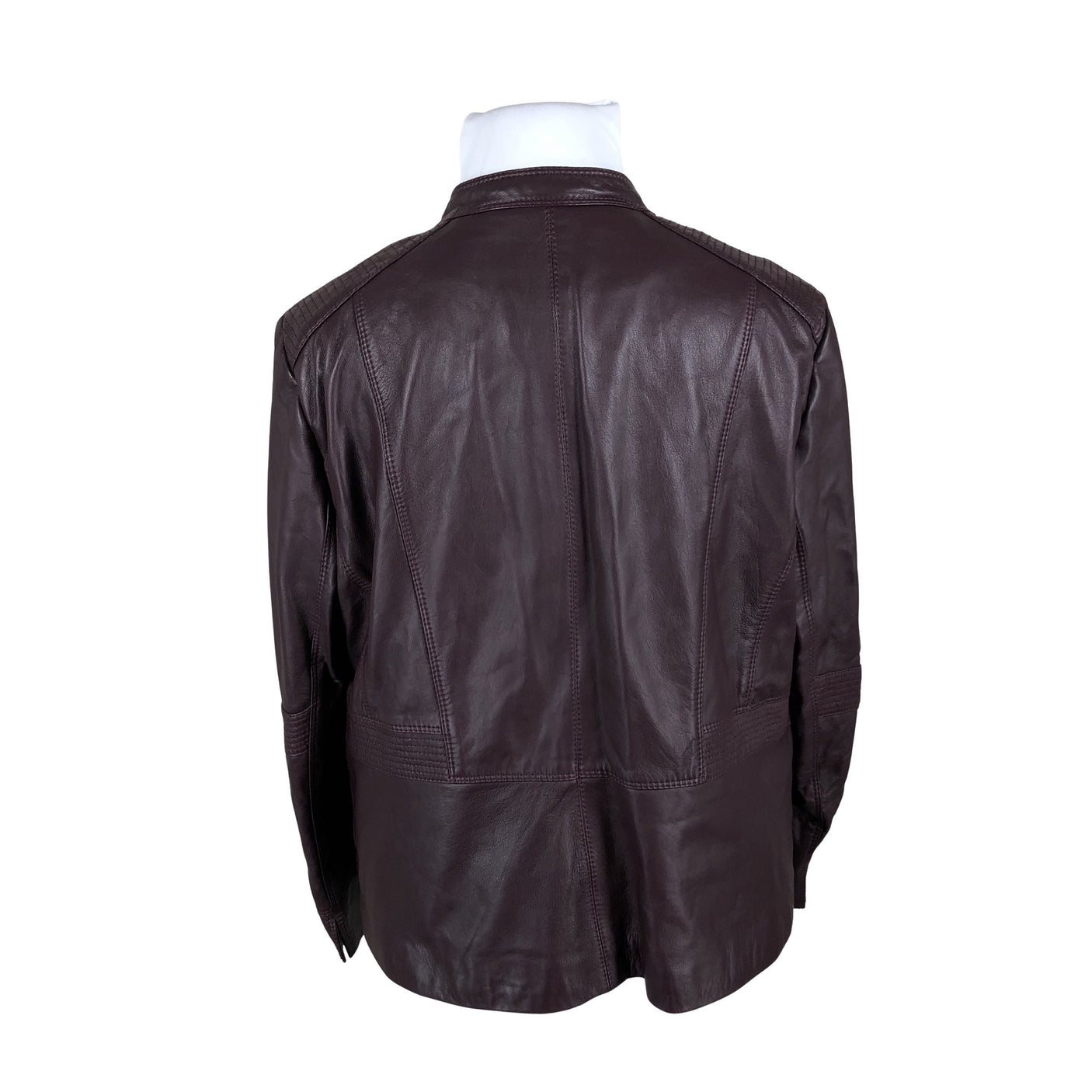 Unisex Gerry Weber - Nahktagi, suurus 48 - Veinipunane (2)