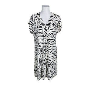Unisex Nanso - Trikotaažist kleit, suurus 40 - Valge (1)