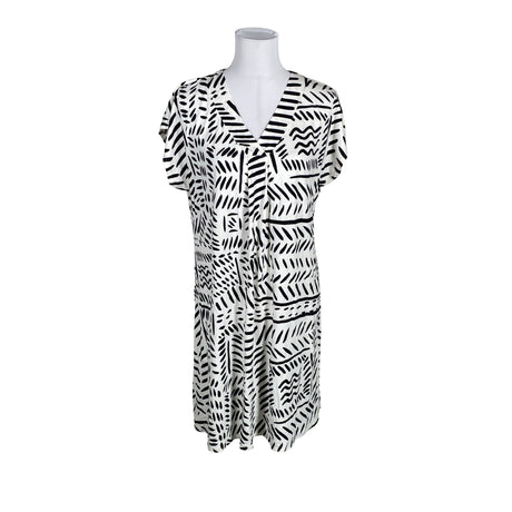 Unisex Nanso - Trikotaažist kleit, suurus 40 - Valge ()