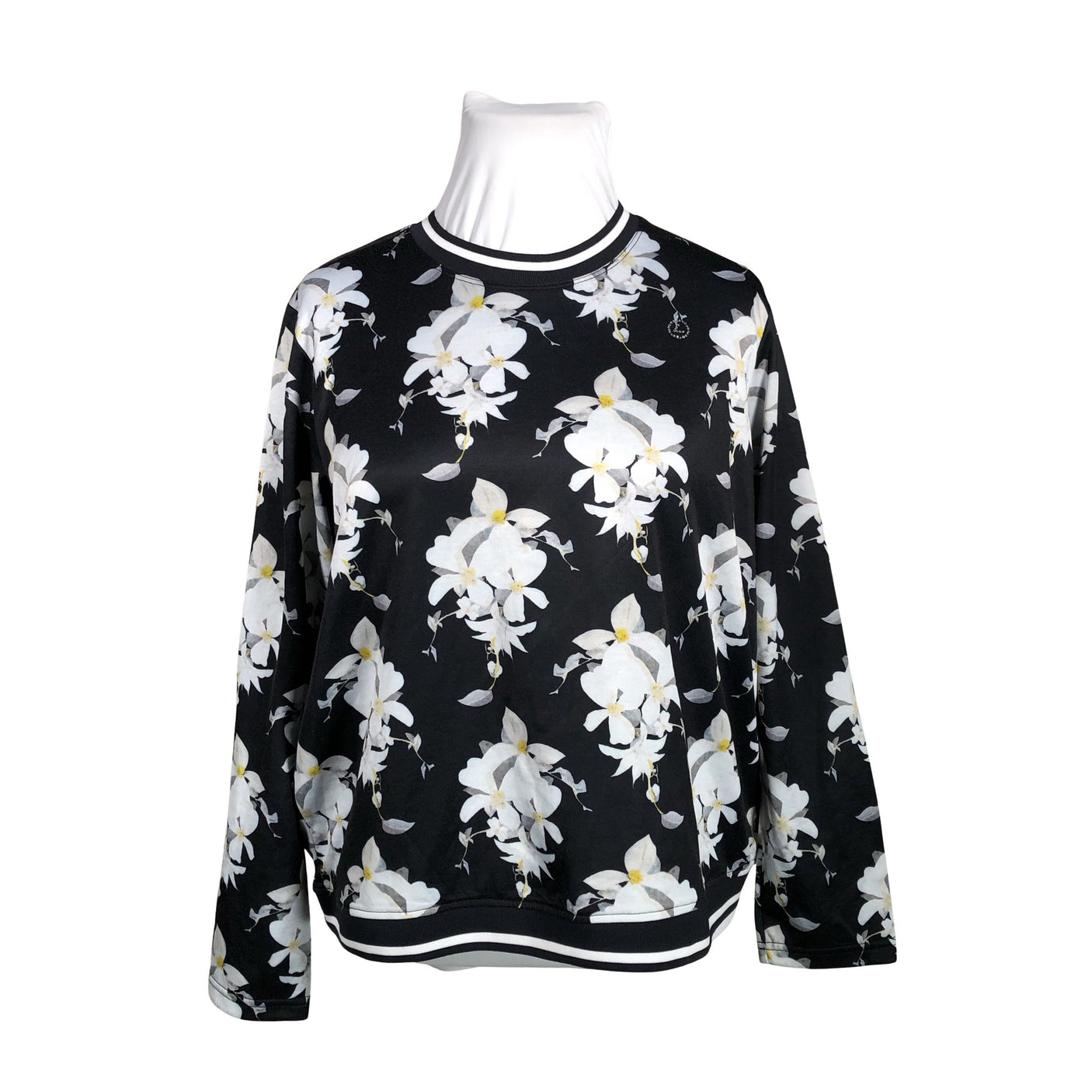 Unisex Luhta - Dressikangast pluus, suurus 44 - Must (1)