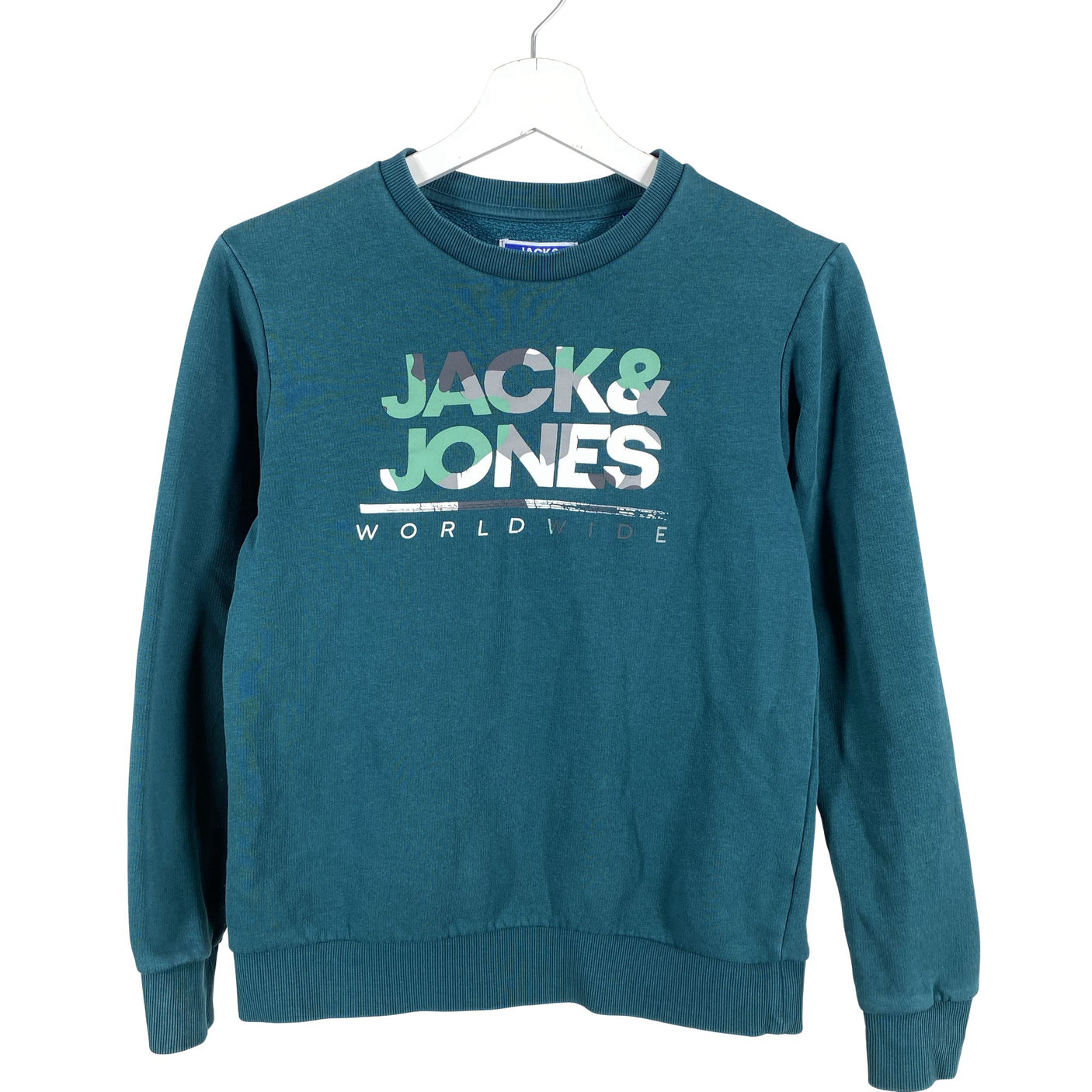 Unisex Jack & Jones - Dressikangast pluus, suurus 146 - 152 - Roheline (1)