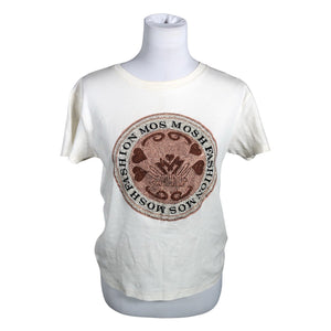 Unisex Mos Mosh - T-särk, suurus 34 - Valge (1)