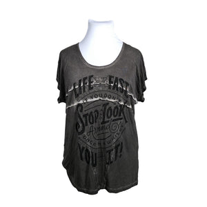 Unisex VI AI PI - T-särk, suurus 42 - Pruun (1)