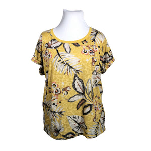 Unisex Soyaconcept - T-särk, suurus 44 - Kollane (1)
