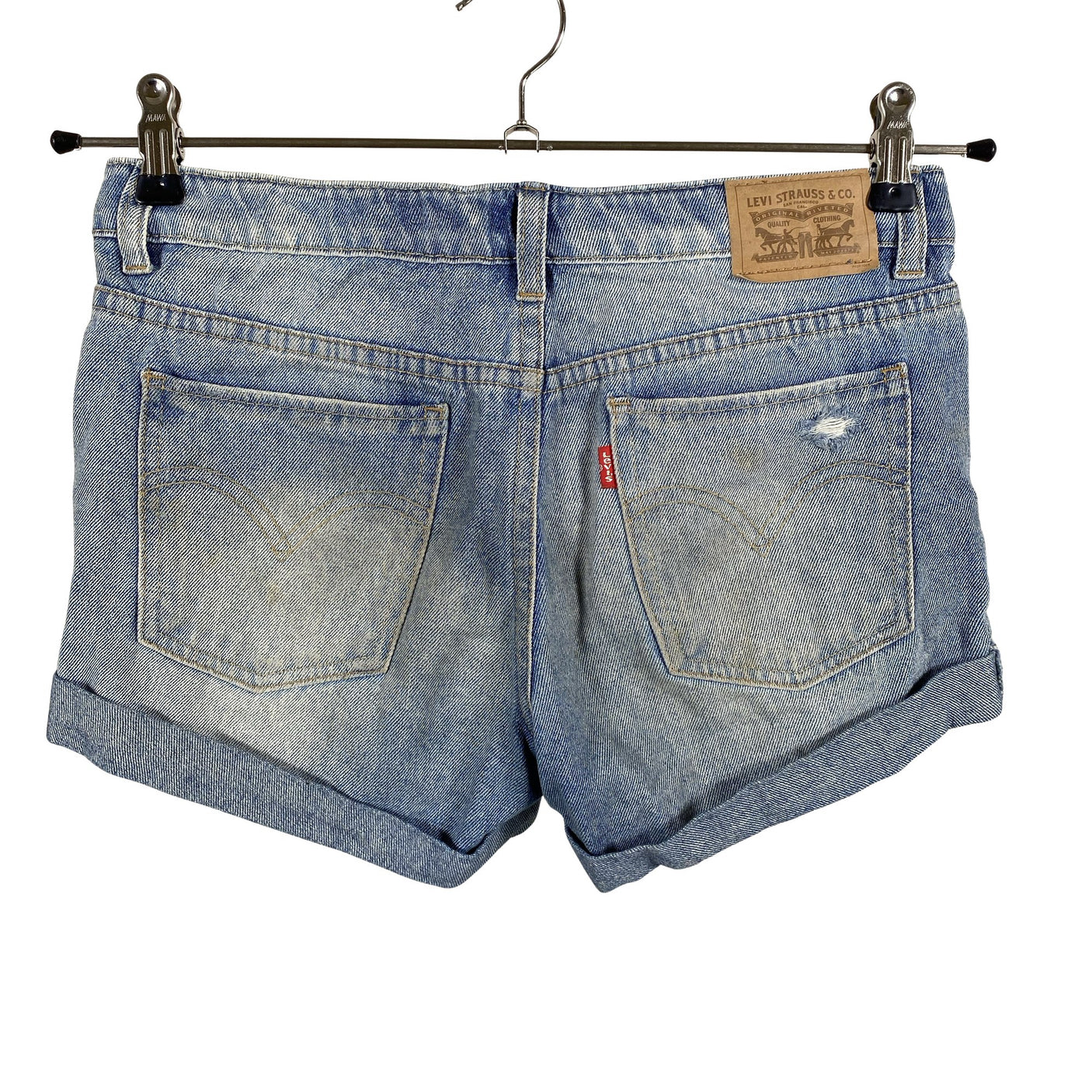 Unisex Levi's - Teksast lühikesed püksid, suurus 146 - 152 - Sinine (2)