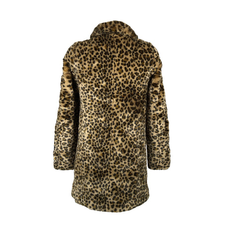 Unisex Oasis - Kunstkarusnahast mantel, suurus 34 - Pruun (2)