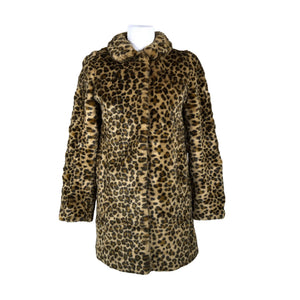 Unisex Oasis - Kunstkarusnahast mantel, suurus 34 - Pruun (1)