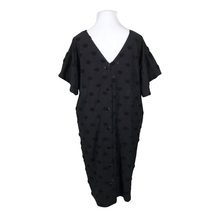 Unisex Aarrelabel - Trikotaažist kleit, suurus 44 - Must (2)