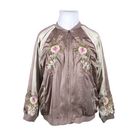 Unisex Per Una by Marks & Spencer - Õhuke jope, suurus 46 - Heleroosa ()