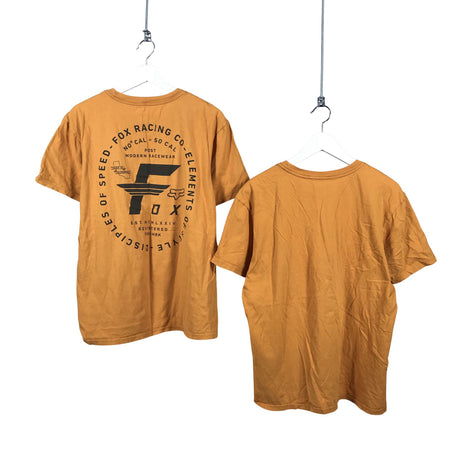 Unisex Fox - T-särk, suurus L - Oranž (2)