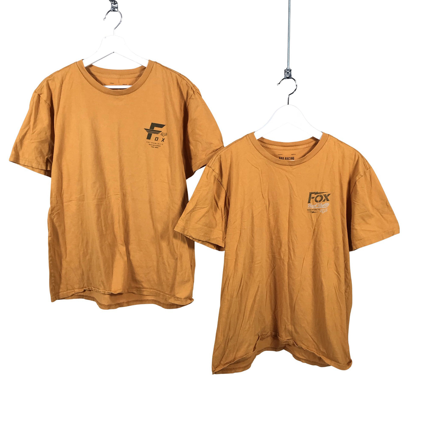 Unisex Fox - T-särk, suurus L - Oranž (1)