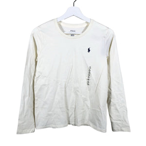 Unisex Polo Ralph Lauren - Trikotaažist pluus, suurus 158 - 164 - Valge (1)