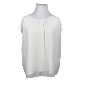 Unisex Create - Lühikeste käistega pluus, suurus 44 - Looduslik valge (1)