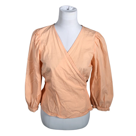 Unisex Nanso - Lühikeste käistega pluus, suurus 40 - Oranž ()