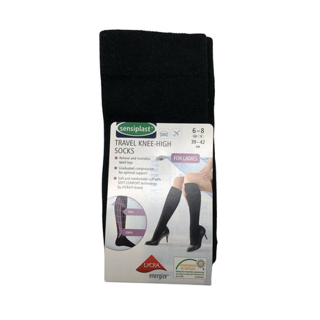 Unisex Sensiplast - Sokid, suurus 39 - Must ()
