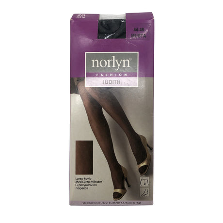 Unisex Norlyn - Sukkpüksid, õhukesed, suurus 44 - Must (2)