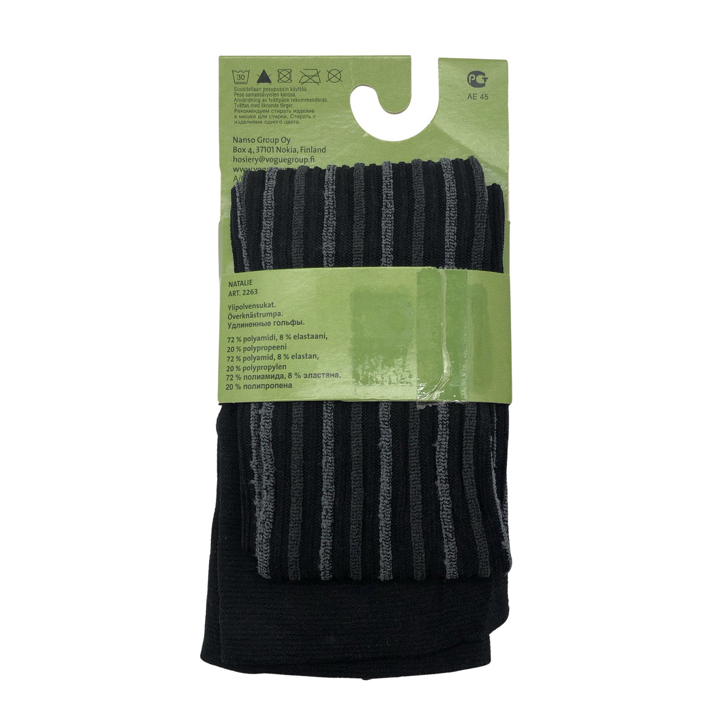 Unisex Norlyn - Sukkpüksid, õhukesed, suurus 36 - Must (4)