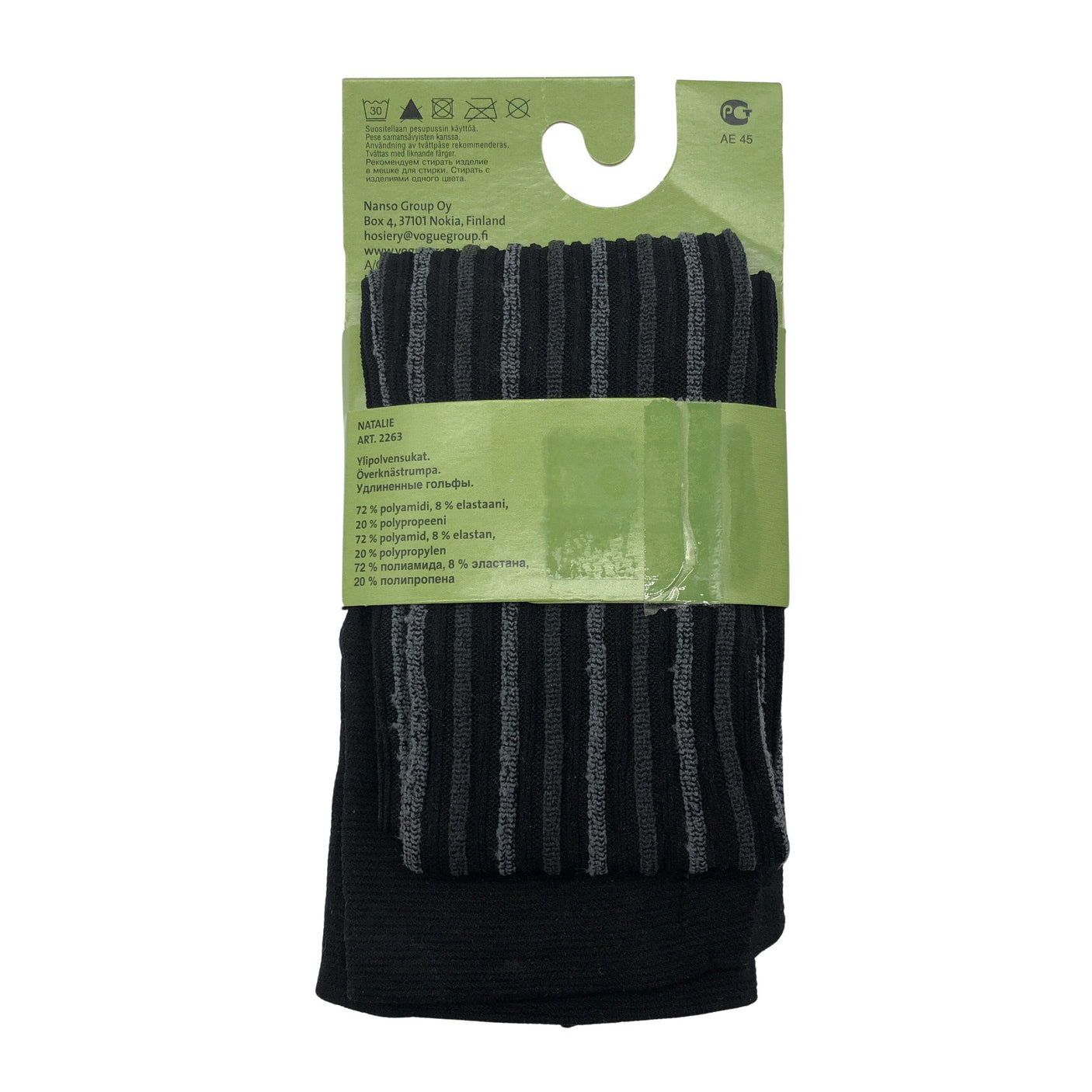 Unisex Norlyn - Sukkpüksid, õhukesed, suurus 36 - Must (3)