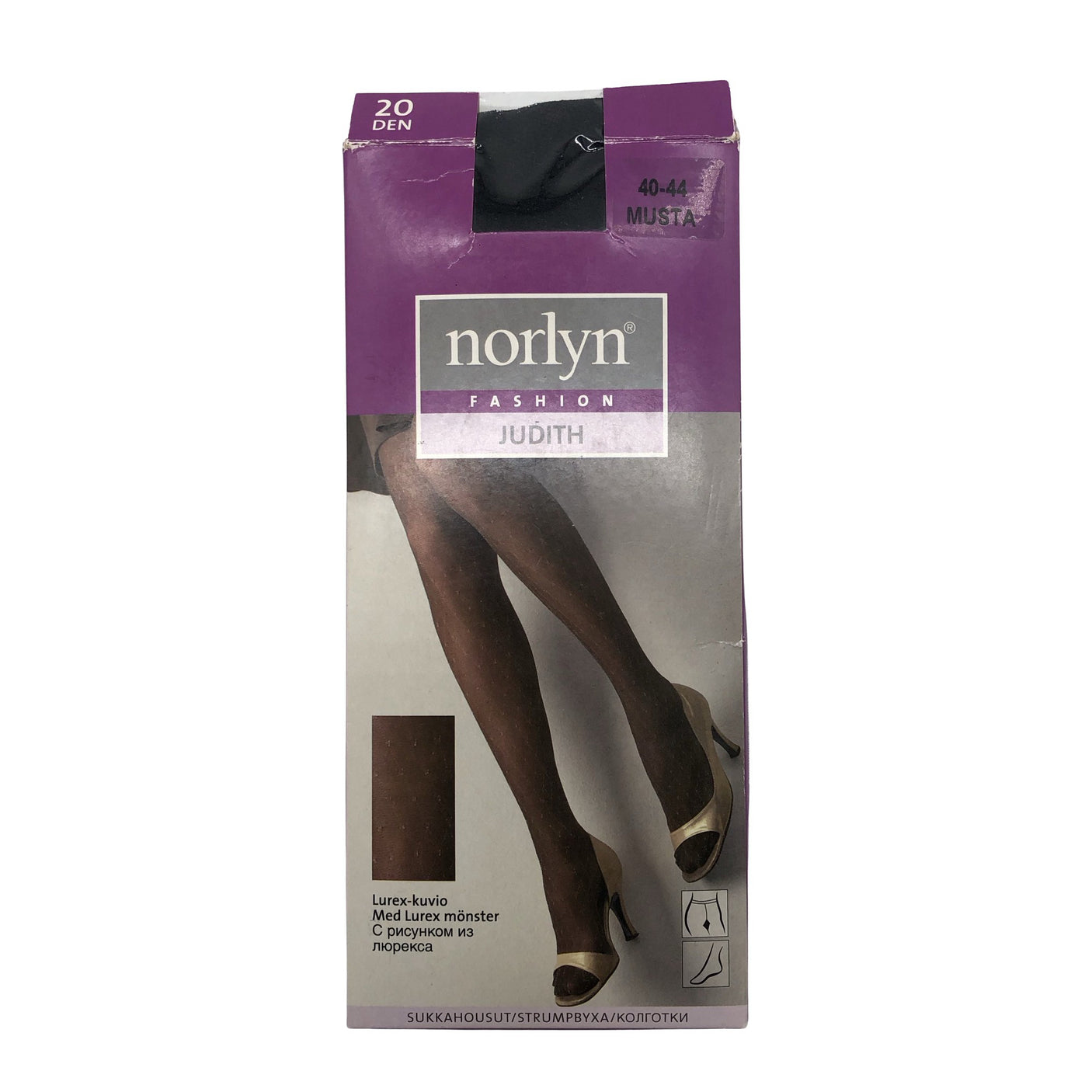 Unisex Norlyn - Sukkpüksid, õhukesed, suurus 40 - Must (1)