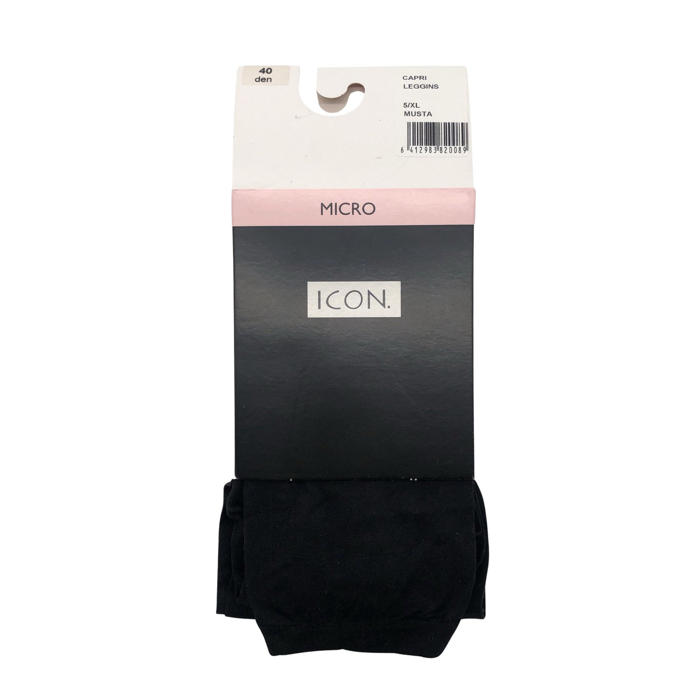 Unisex Emmy - Poolpikad retuusid, suurus 42 - Must (2)