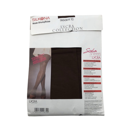 Unisex Silkona - Sukkpüksid, õhukesed, suurus 42 - Pruun (2)