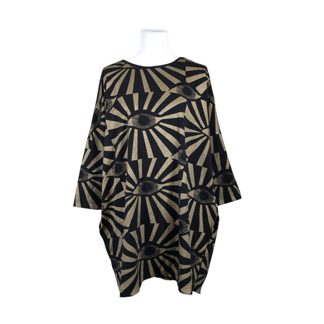 Unisex Vimma - Trikotaažist tuunika, suurus 40 - Must ()