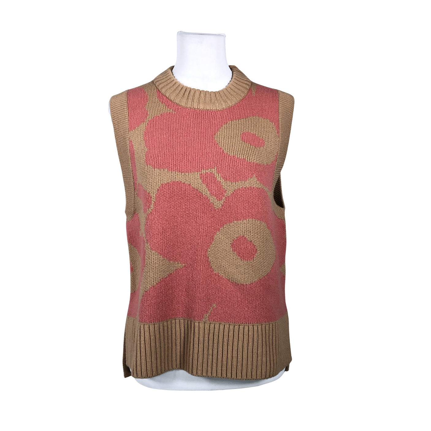 Unisex Marimekko - Kootud vest, suurus 34 - Pruun (1)