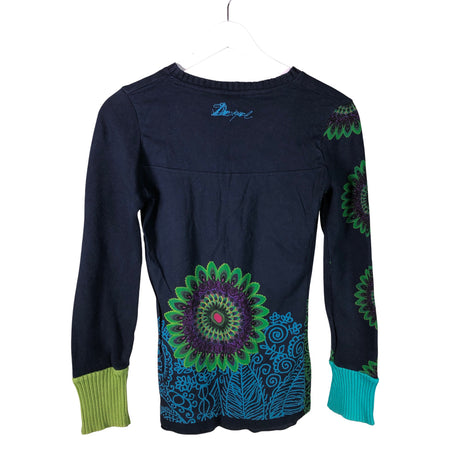 Unisex Desigual - Kampsun, suurus 36 - Sinine (2)
