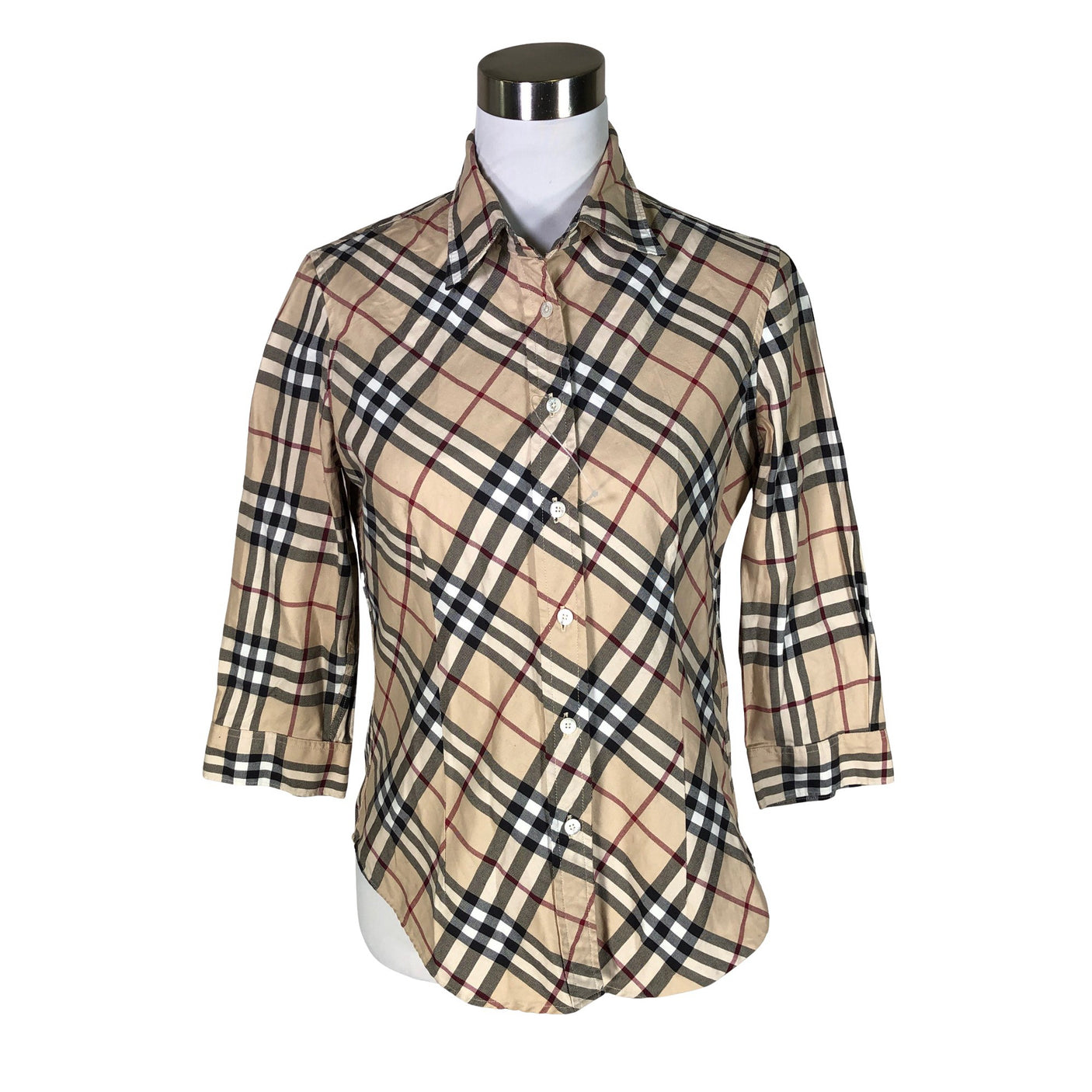 Unisex Burberry - Kauluspaita, koko 38 -  (1)