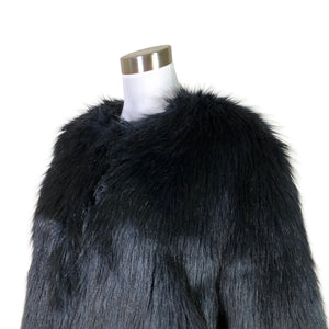 Unisex &Other Stories - Kunstkarusnahast mantel, suurus 34 - Sinine (3)