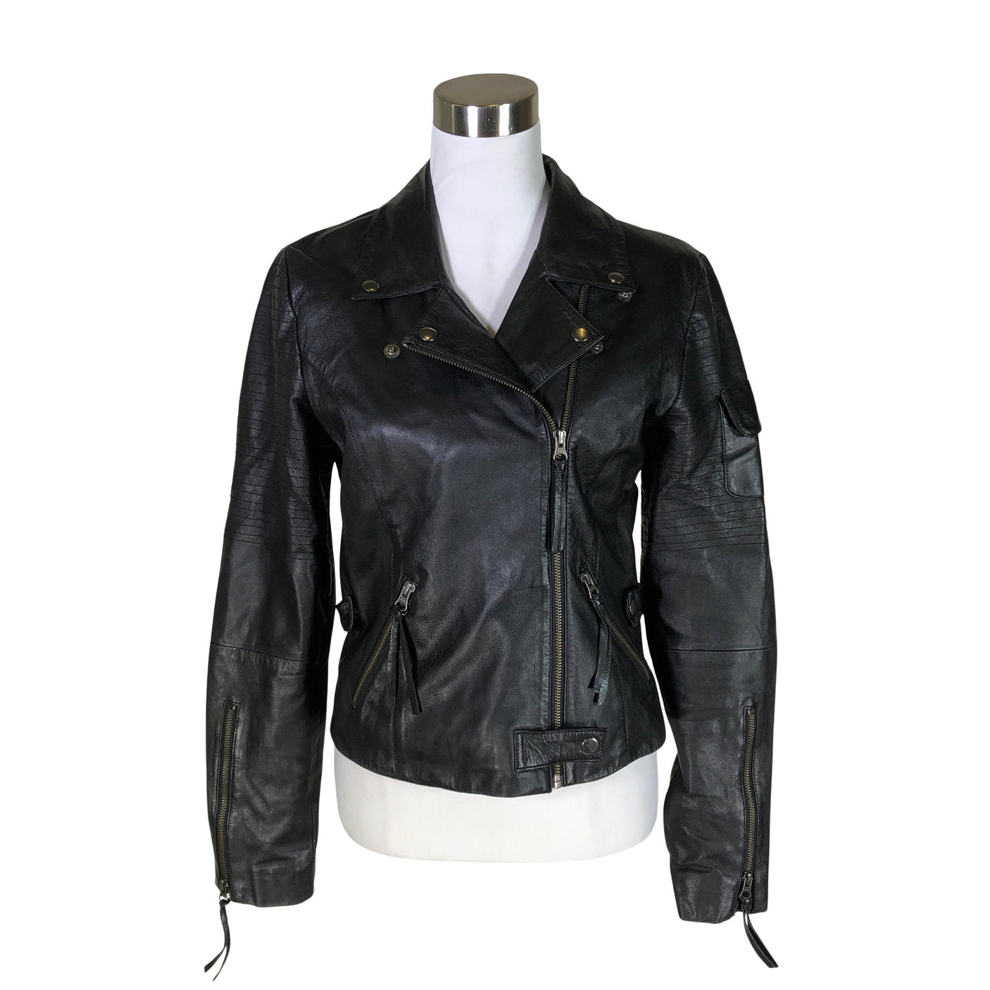 Unisex Minus - Nahkatakki, koko 40 -  (1)