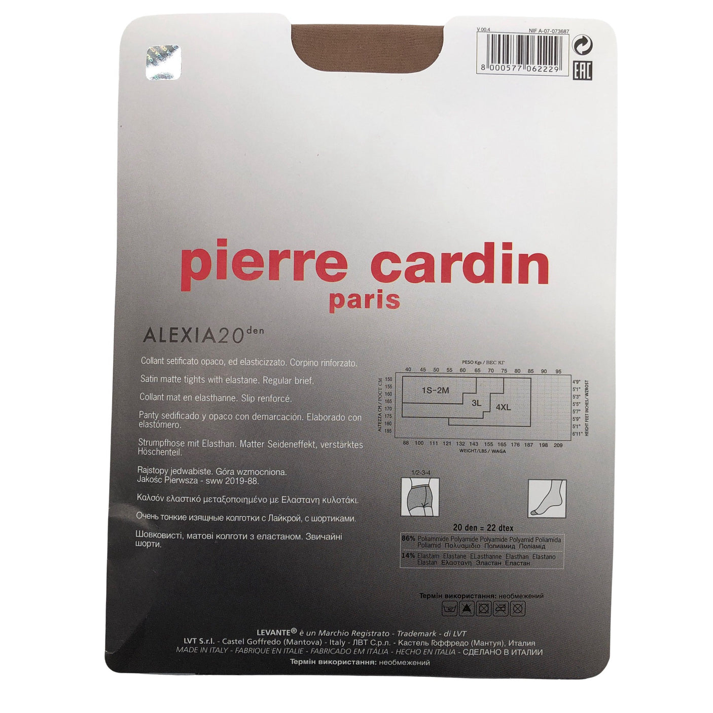 Unisex Pierre Cardin - Sukkahousut, ohuet, koko 40 -  (2)