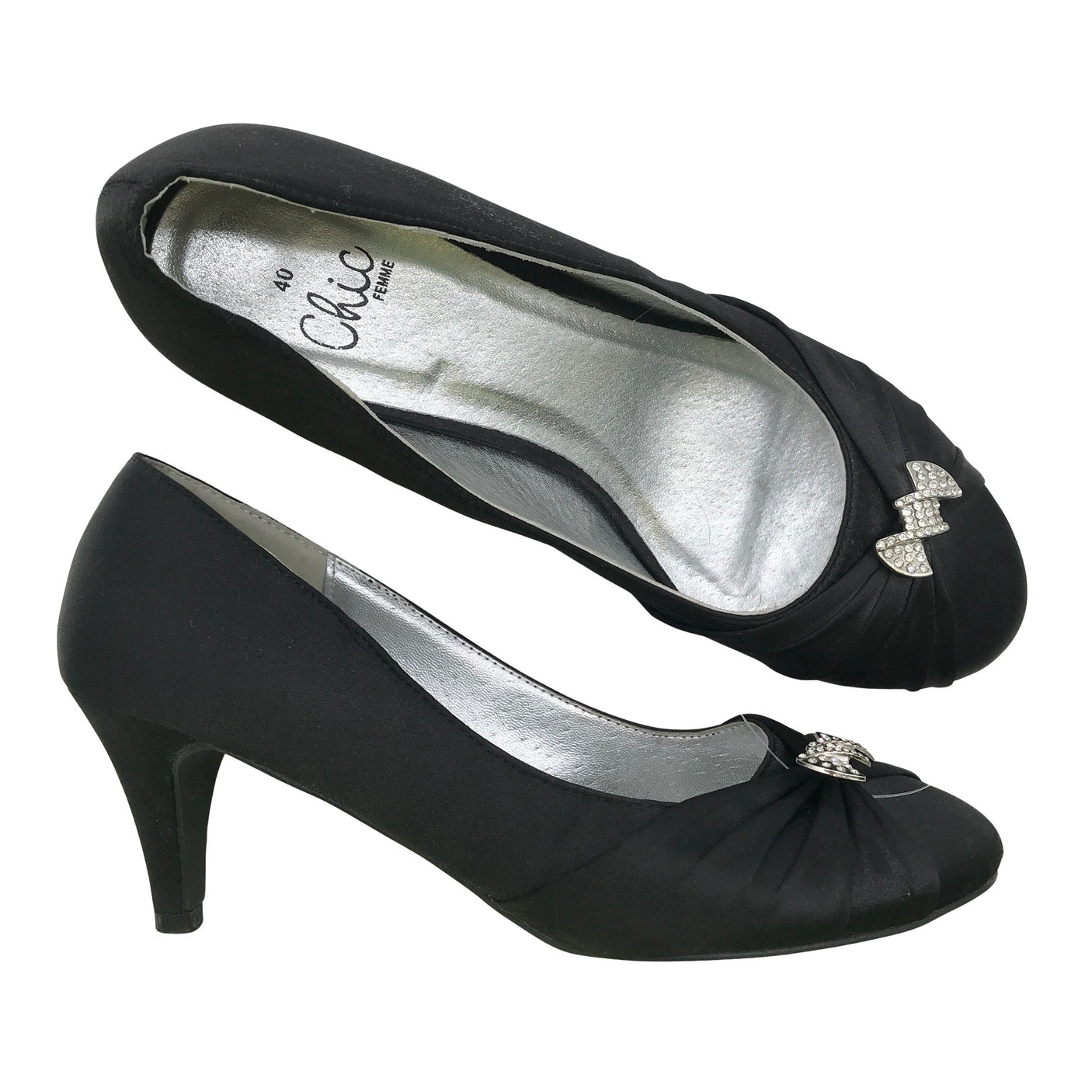 Unisex Chic Femme - Juhlakorkokengät, koko 40 -  (1)