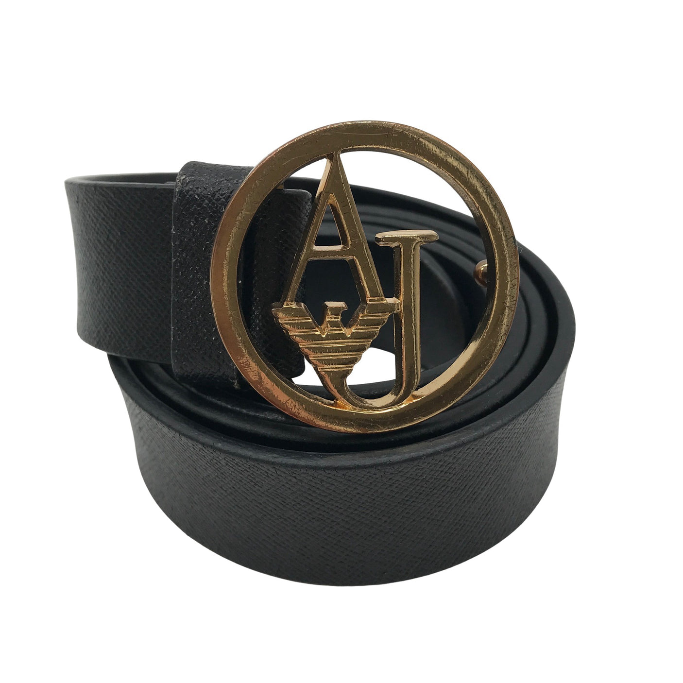 Unisex Armani Jeans - Nahkavyö, koko Ei kokoa -  (1)