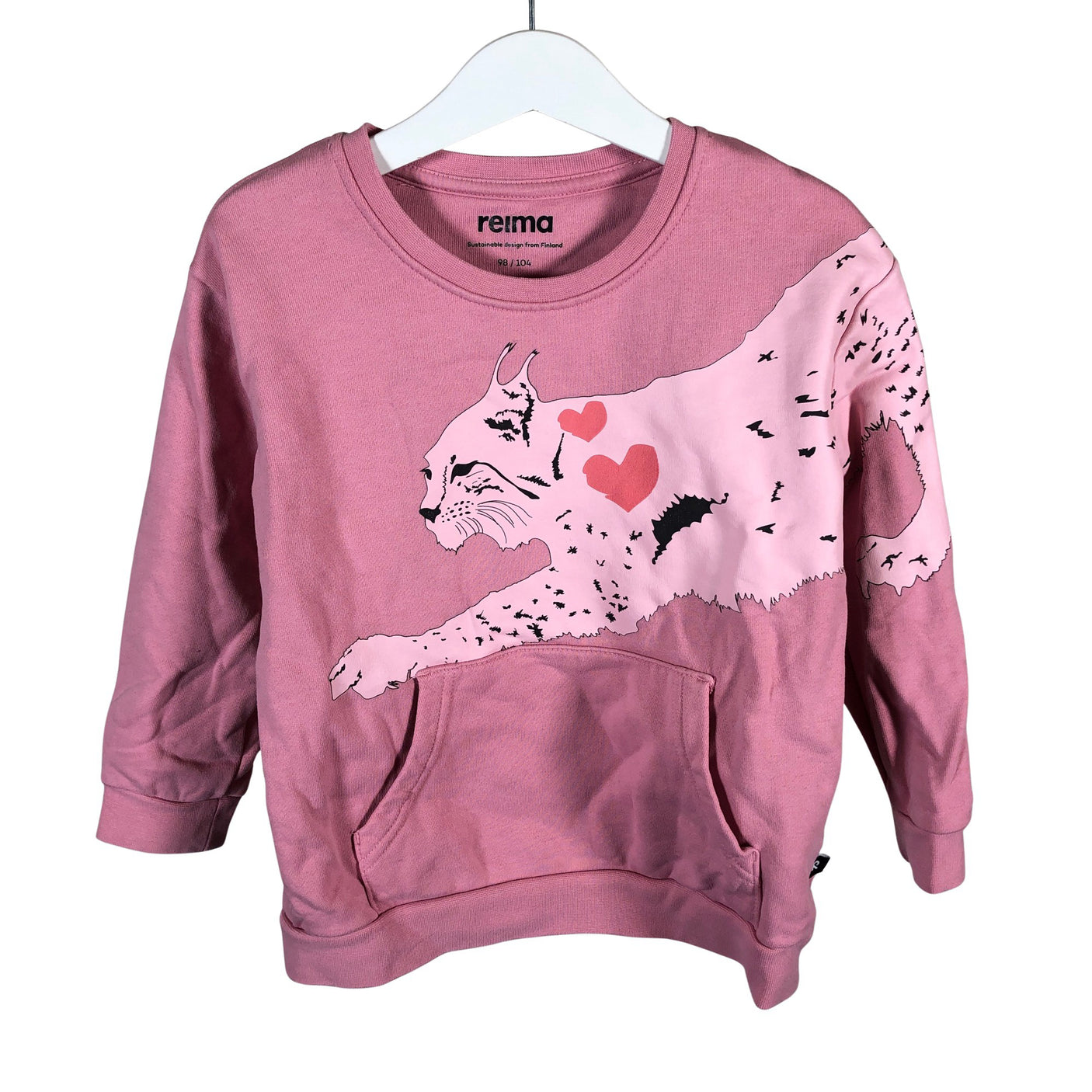 Unisex Reima - Collegepaita, koko 98 - 104 -  (1)