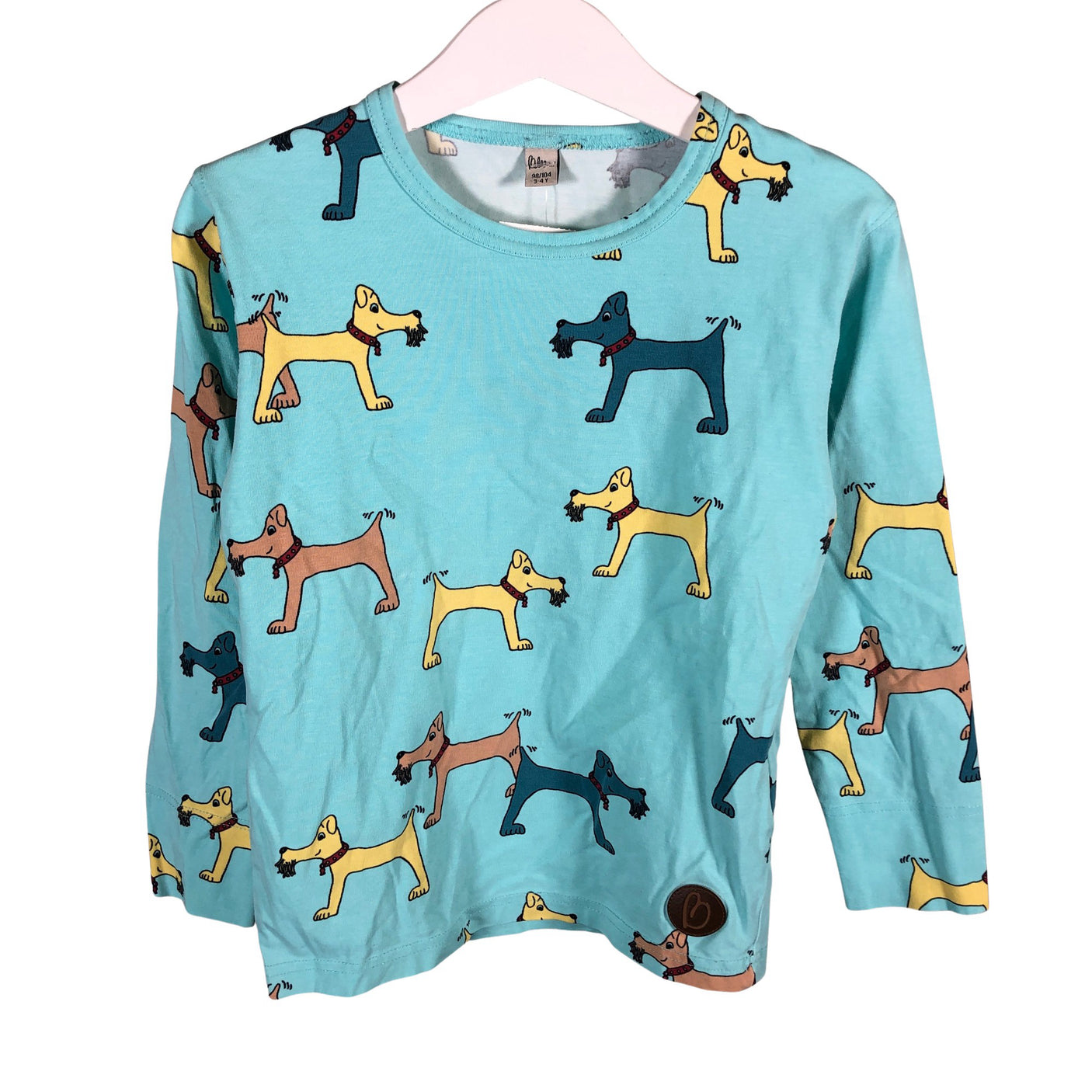 Unisex Blaa - Trikoopaita, koko 98 - 104 -  (1)