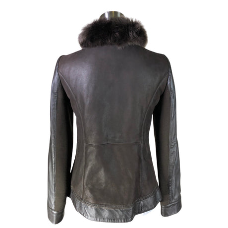 Unisex Trussardi - Nahkatakki, koko 36 -  (2)