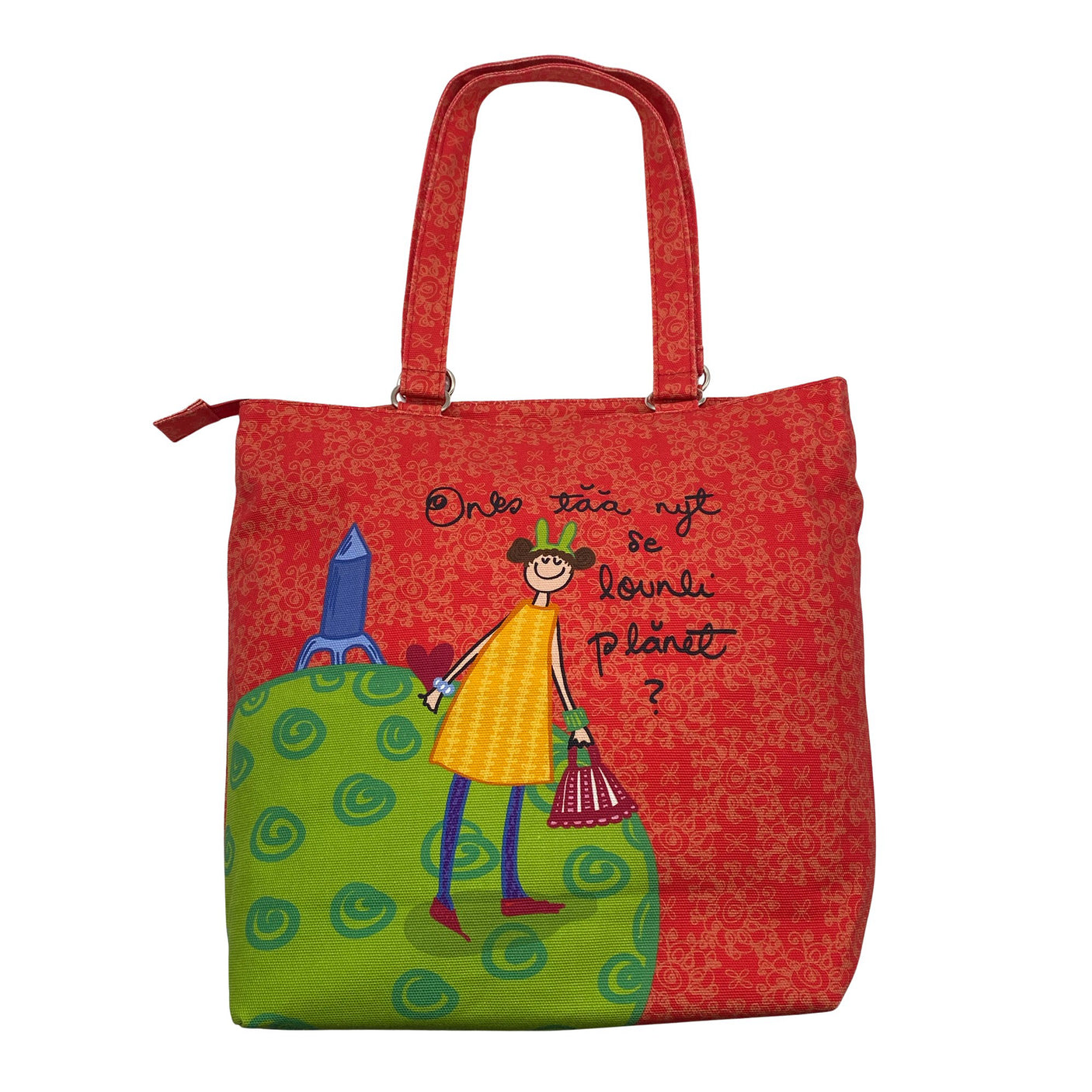 Unisex Virkkukoukkunen - Käsilaukku, koko Maxi -  (1)