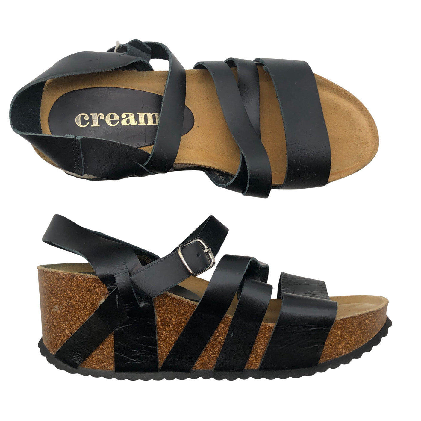Unisex Cream - Korolliset sandaalit, koko 37 -  (1)
