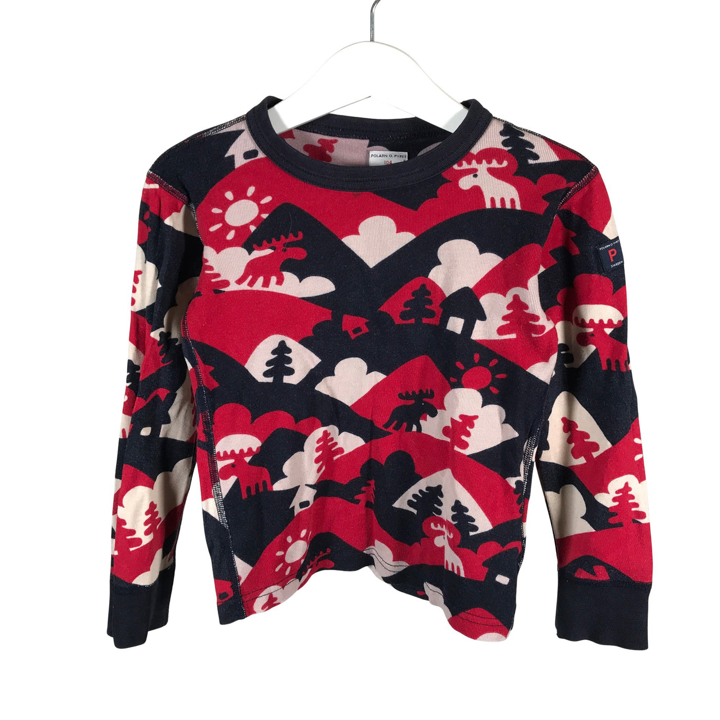 Unisex Polarn O. Pyret - Trikoopaita, koko 98 - 104 -  (1)