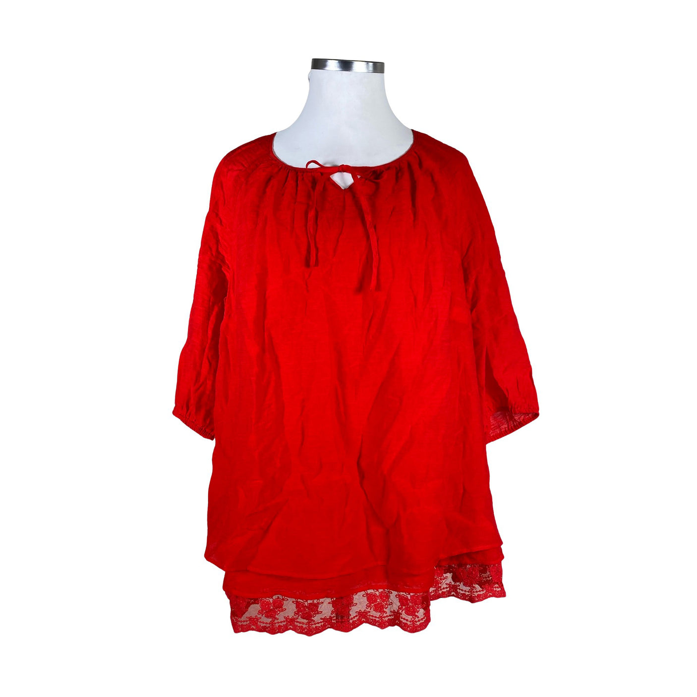 Unisex Ulla Popken - Sifonkitunika, koko 46 -  (1)