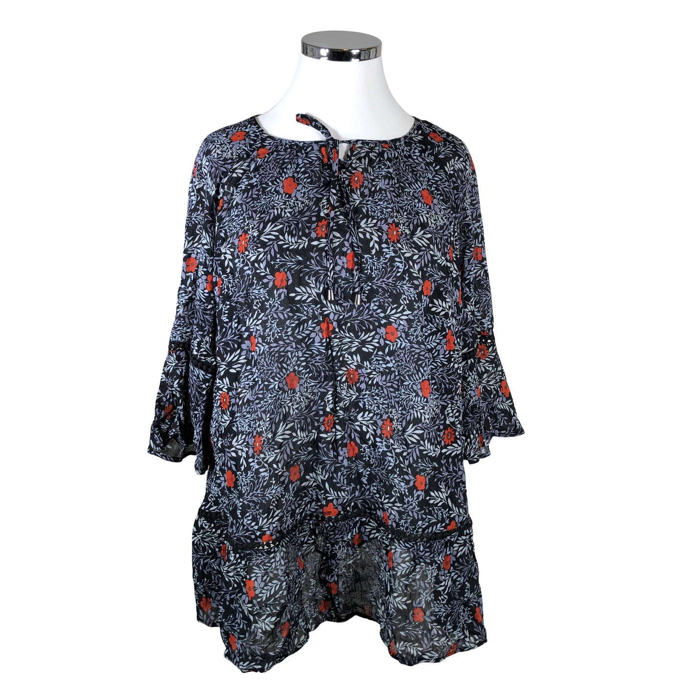 Unisex Ulla Popken - Sifonkitunika, koko 46 -  (1)