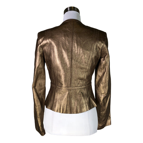 Unisex Marks&Spencer - Nahkatakki, koko 36 -  (2)