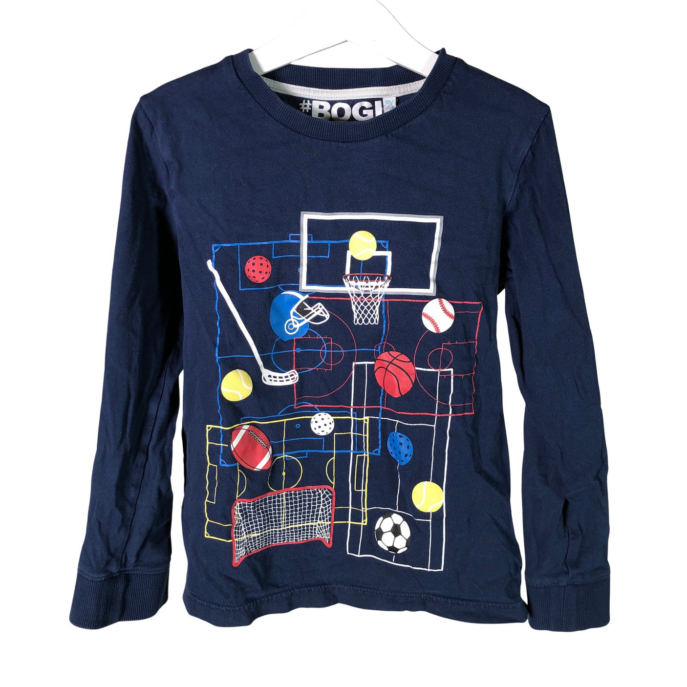 Unisex Bogi - Trikoopaita, koko 128 - 134 -  (1)