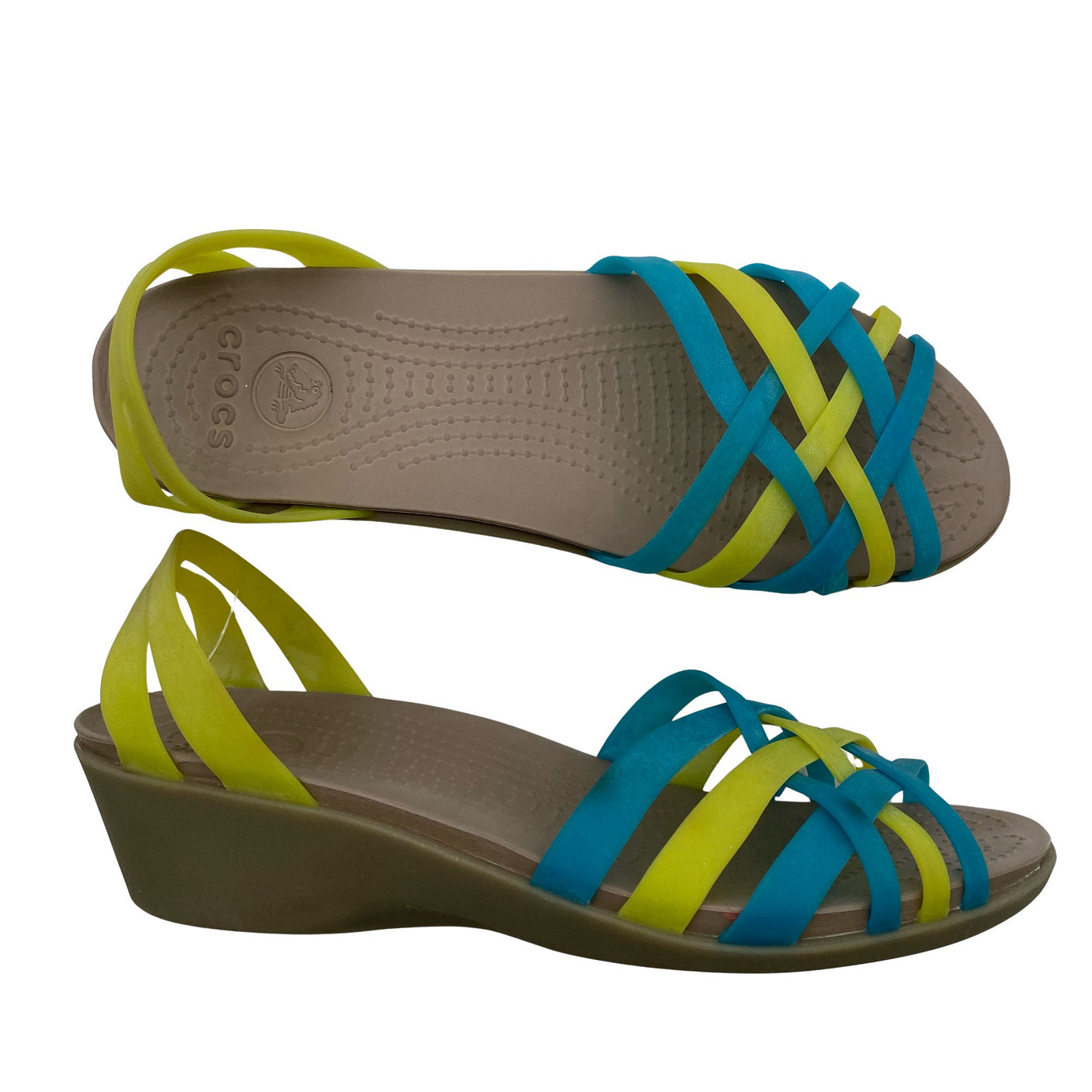 Unisex Crocs - Kiilakorkosandaalit, koko 39 -  (1)