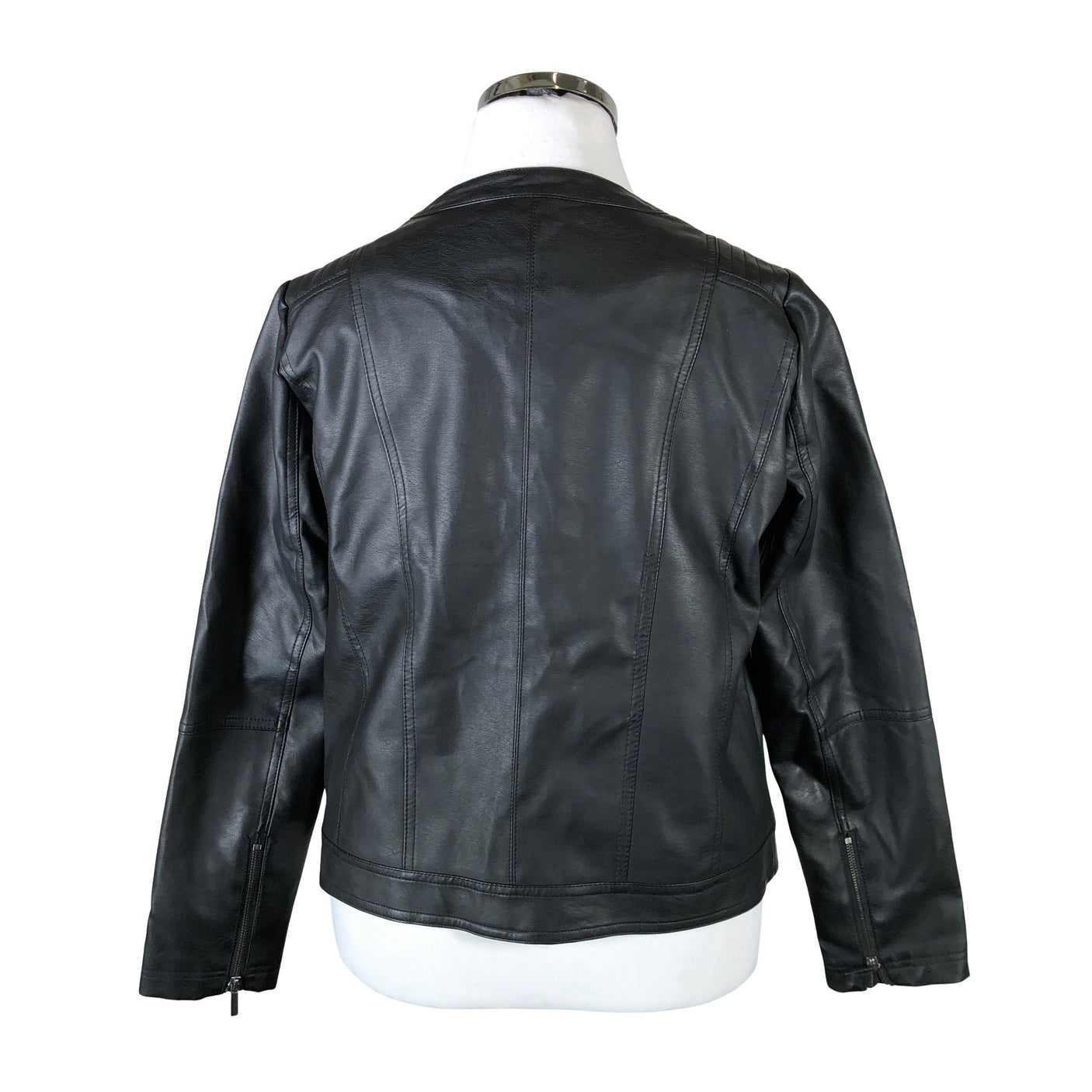Unisex Zizzi - Nahkatakki, koko 42 -  (2)