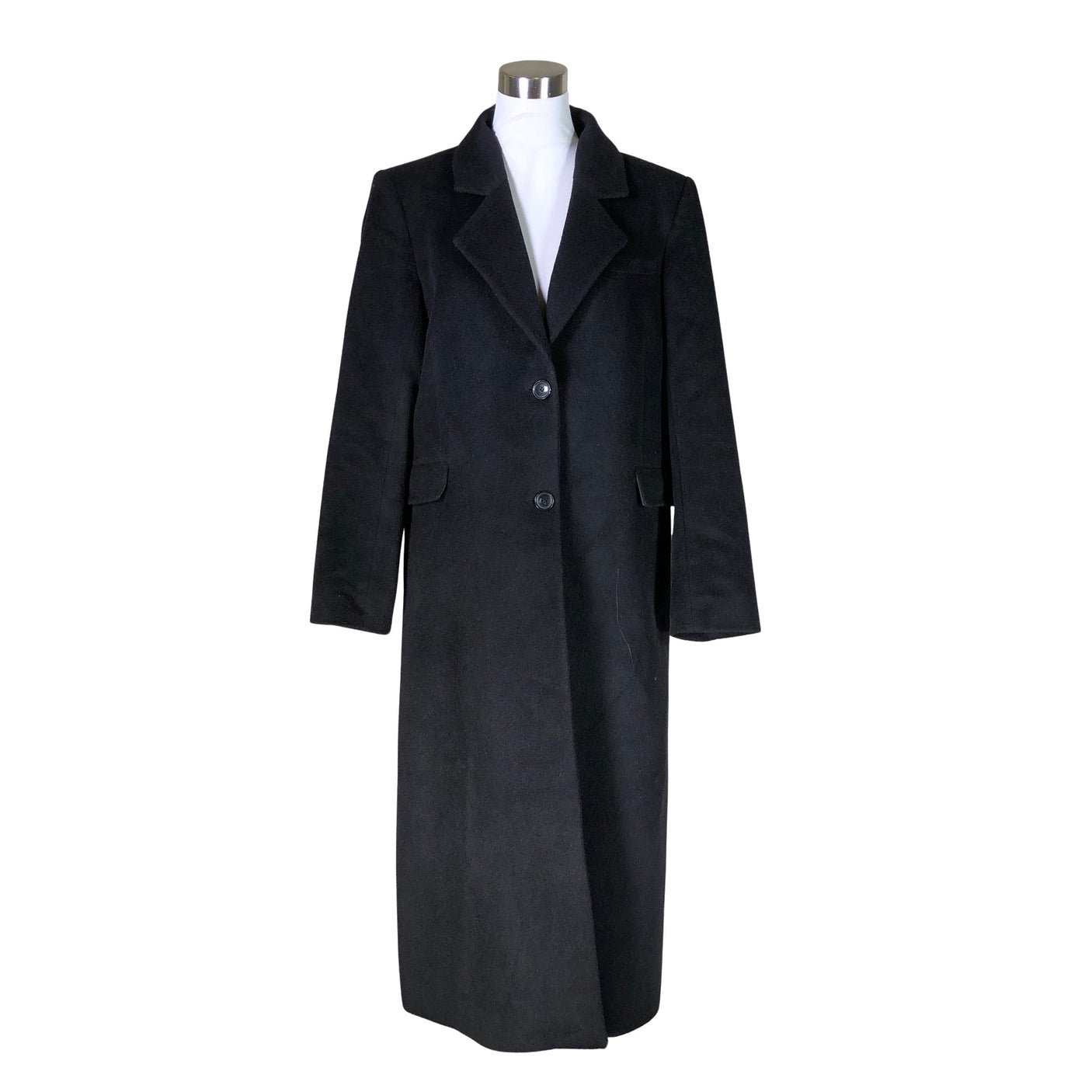 Unisex Almada Label - Villane mantel, suurus 38 - Must (1)