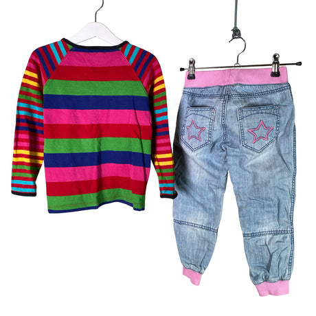 Unisex Villervalla - Trikoopaita, koko 104 - 110 -  (2)