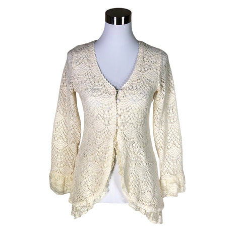 Unisex Cream - Neuletakki, koko 36 -  ()